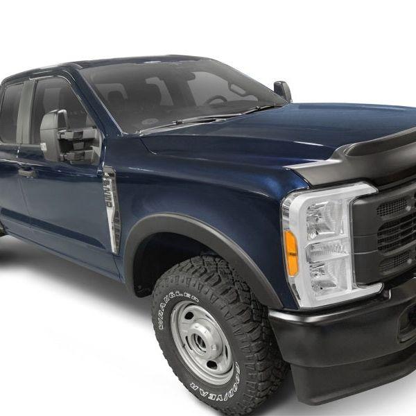 AVS 2023 Ford F250/350/450 Superduty Aeroskin II Low Profile Hood Shield - Textured Black