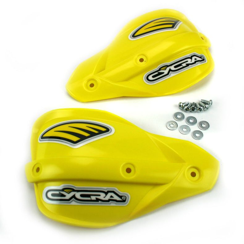 Cycra Enduro Handshield - - Yellow-Hand Guards-Cycra-CYC1CYC-1015-55-SMINKpower Performance Parts