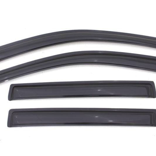 AVS 11-17 Jeep Compass (Old Body Style) Ventvisor Outside Mount Window Deflectors 4pc - Smoke