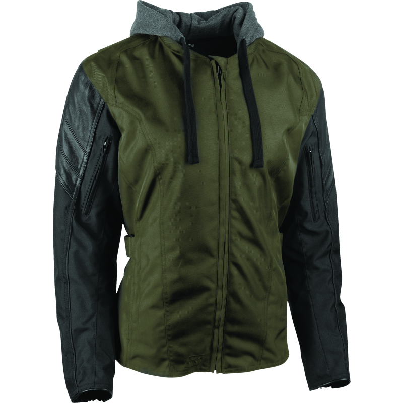 Speed and Strength Double Take Jacket Olive/Black Womens - Medium