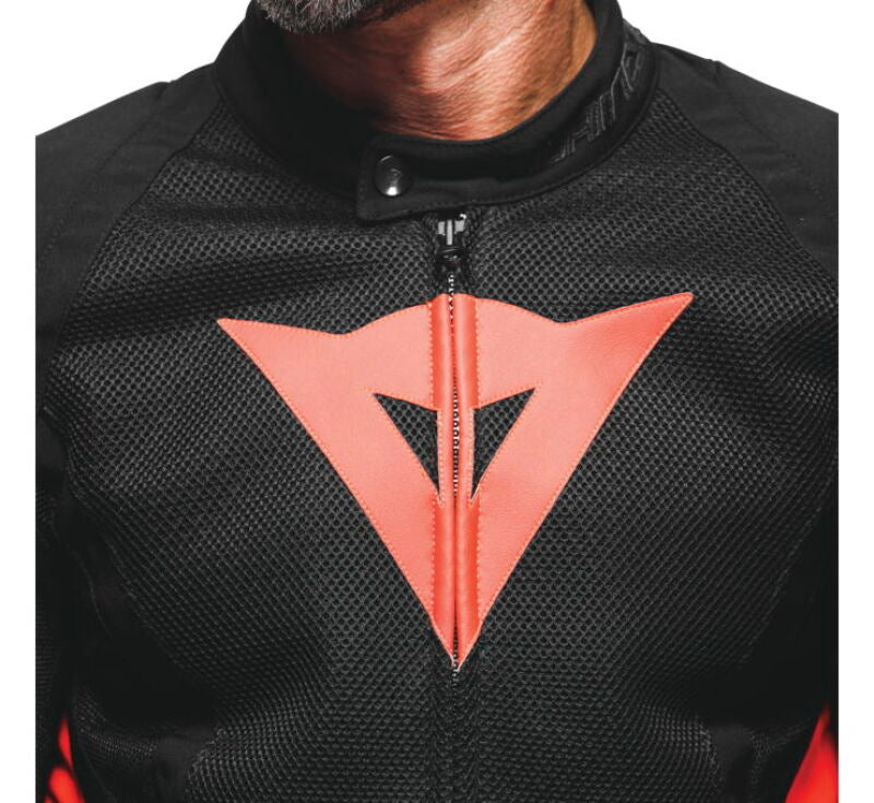 Dainese Energyca Air Tex Jacket Black/Fluorescent-Red Size - 50