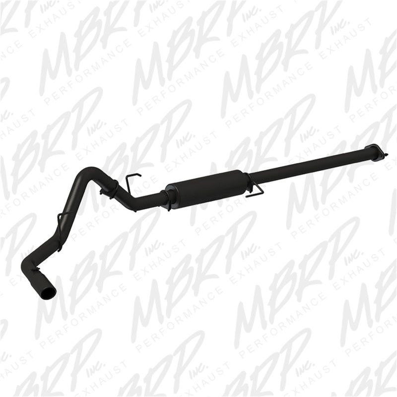 MBRP 2015 Ford F-150 2.7L / 3.5L EcoBoost 3in Cat Back Single Side Black Exhaust System-Catback-MBRP-MBRPS5253BLK-SMINKpower Performance Parts