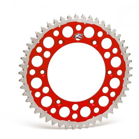 Renthal 96-17 Honda CRF 230F/ CR250R/ CRF450R Rear Twinring - Red 520-50P Teeth