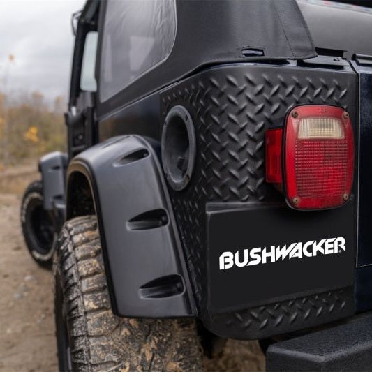 Bushwacker 97-06 Jeep Wrangler Trail Armor Rear Corners - Black