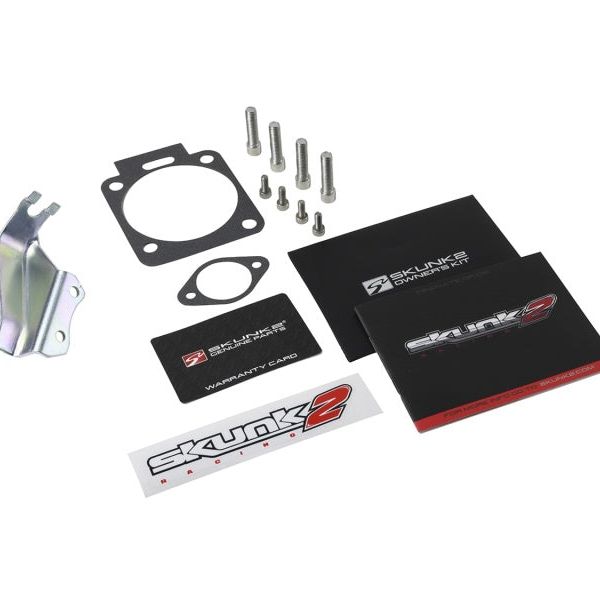 Skunk2 Pro Series Honda/Acura (K Series) 74mm Billet Throttle Body (Black Series) (Race Only)-Throttle Bodies-Skunk2 Racing-SKK309-05-0095-SMINKpower Performance Parts