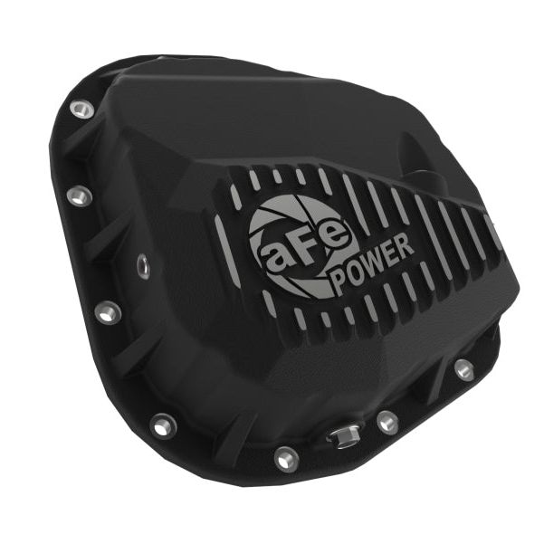 aFe 97-23 Ford F-150 Pro Series Rear Differential Cover Black w/ Machined Fins - SMINKpower Performance Parts AFE46-71320B aFe