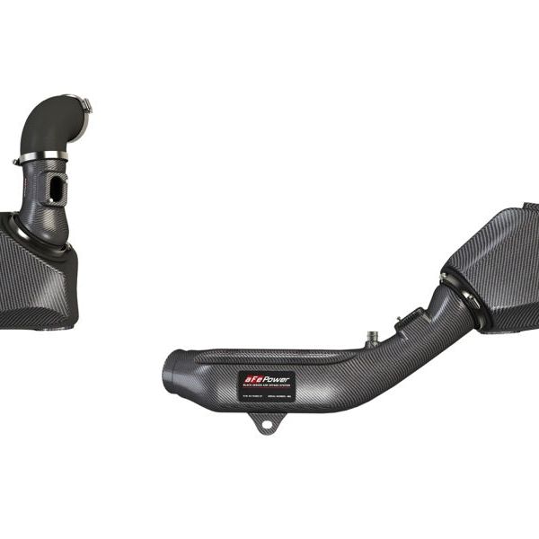 aFe Momentum GT Pro 5R Cold Air Intake System 15-17 BMW M3/M4 S55 (tt)-Cold Air Intakes-aFe-AFE54-76305-CF-SMINKpower Performance Parts