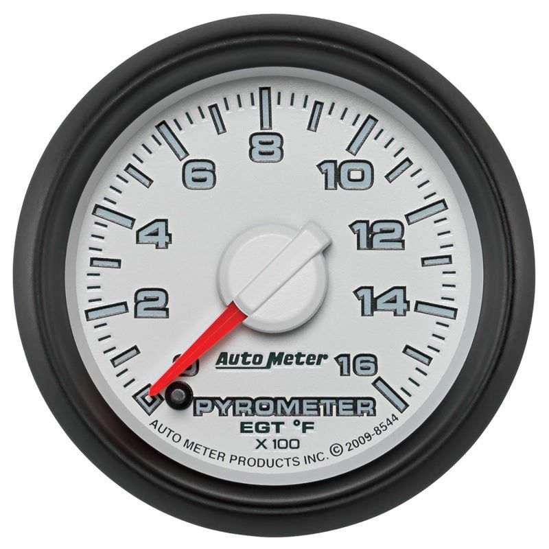 Autometer Factory Match 52.4mm Full Sweep Electronic 0-1600 Deg F EGT/Pyrometer Gauge-Gauges-AutoMeter-ATM8544-SMINKpower Performance Parts