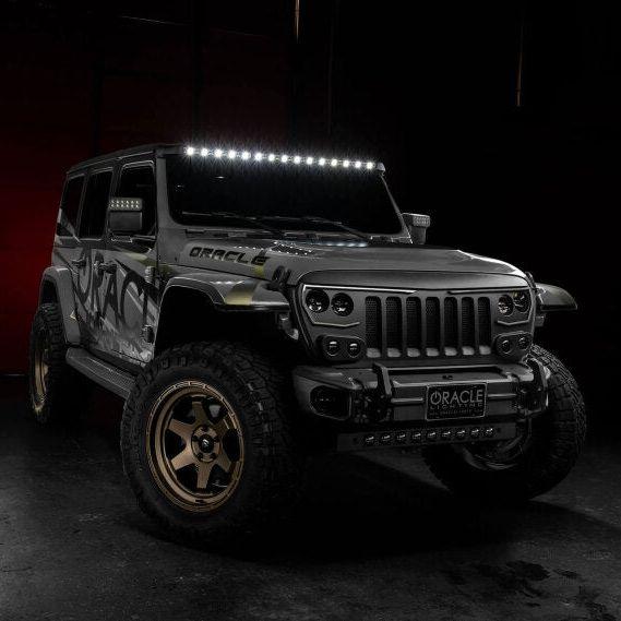 Oracle Jeep Wrangler JL/Gladiator JT Integrated Windhsiled LED Light Bar System