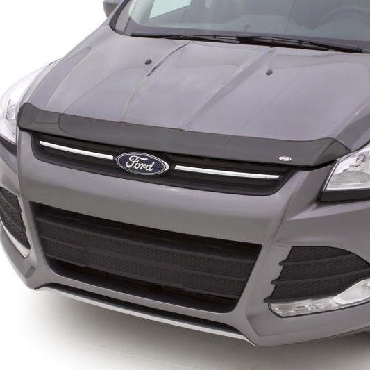 AVS 13-16 Ford Escape Aeroskin Low Profile Acrylic Hood Shield - Smoke