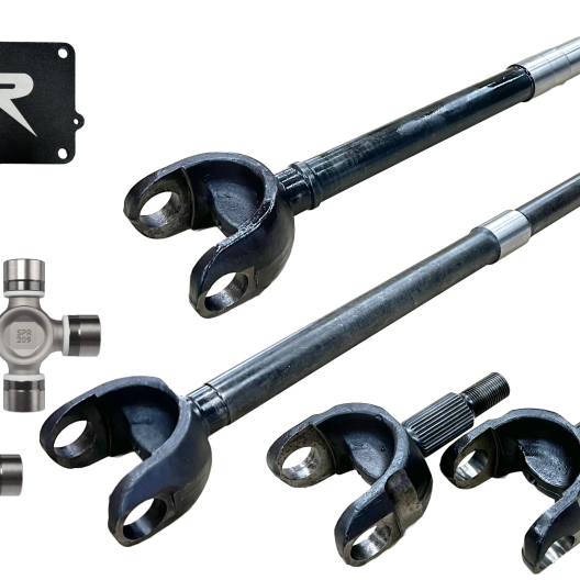 Revolution Gear & Axle 2018+ Jeep Wrangler JL & JT 1-Piece Chromoly Discovery Series Front Axle Kit