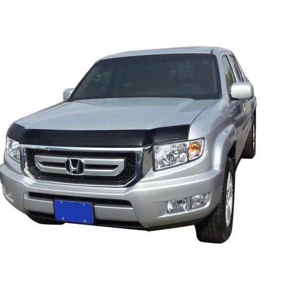 AVS 06-14 Honda Ridgeline Aeroskin Low Profile Acrylic Hood Shield - Smoke