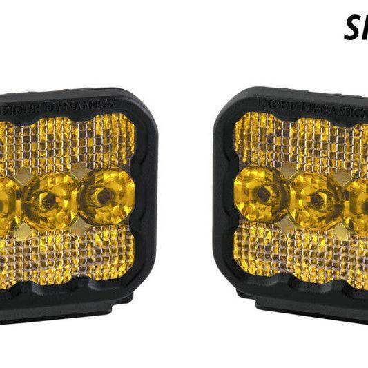 Diode Dynamics SS5 LED Pod Sport - Yellow Combo (Pair)