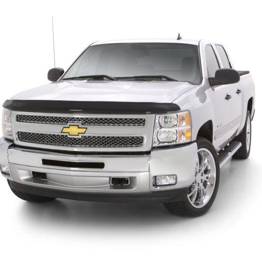 AVS 07-13 Chevy Silverado 1500 High Profile Bugflector II Hood Shield - Smoke