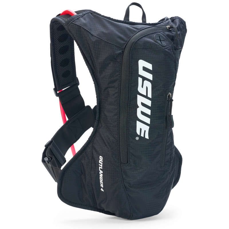 USWE Outlander Hydration Pack 4L - Carbon Black-Bags - Hydration Packs-USWE-USW2041001-SMINKpower Performance Parts