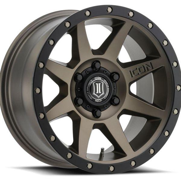 ICON Rebound 18x9 6x5.5 25mm Offset 6in BS 95.1mm Bore Bronze Wheel