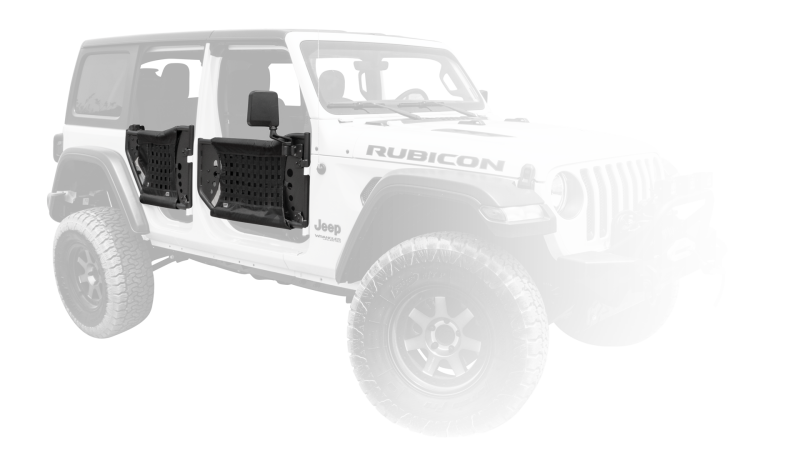 Body Armor 4x4 2018+ Jeep Wrangler JL and Gladiator JT Trail Doors Front Pair