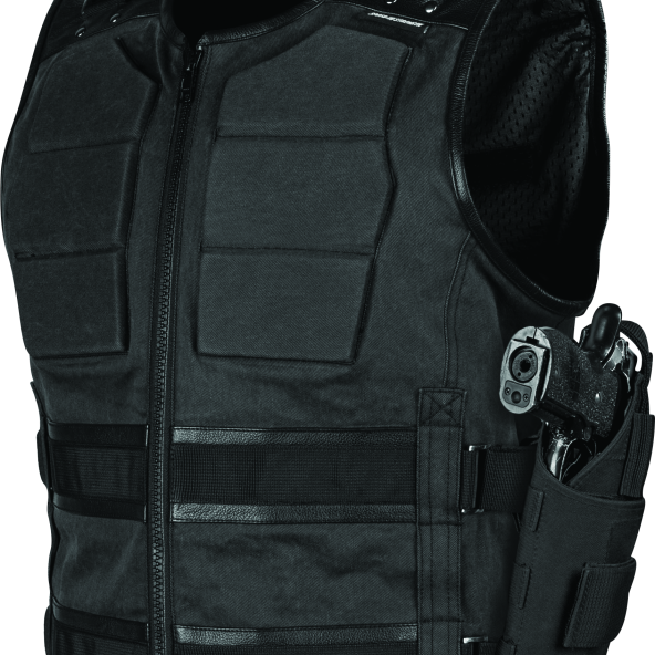 Speed and Strength True Grit Armored Vest Black - Large