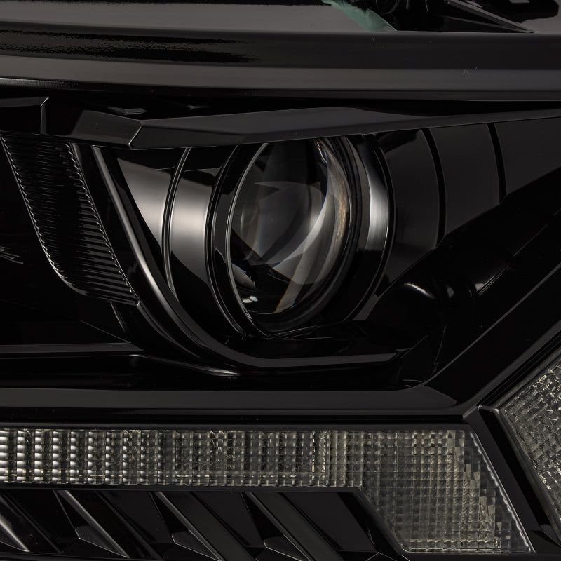 AlphaRex 2019+ Ford Ranger PRO-Series Proj Headlights Plank Style Alpha Black w/Seq Signal/DRL-Headlights-AlphaRex-ARX880119-SMINKpower Performance Parts