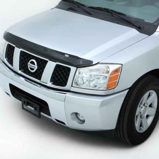 AVS 04-15 Nissan Armada High Profile Bugflector II Hood Shield - Smoke