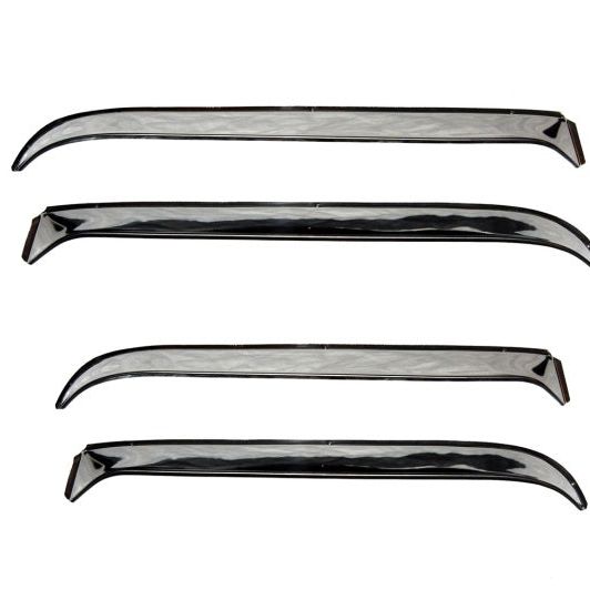 AVS 89-96 Buick Century Ventshade Front & Rear Window Deflectors 4pc - Stainless