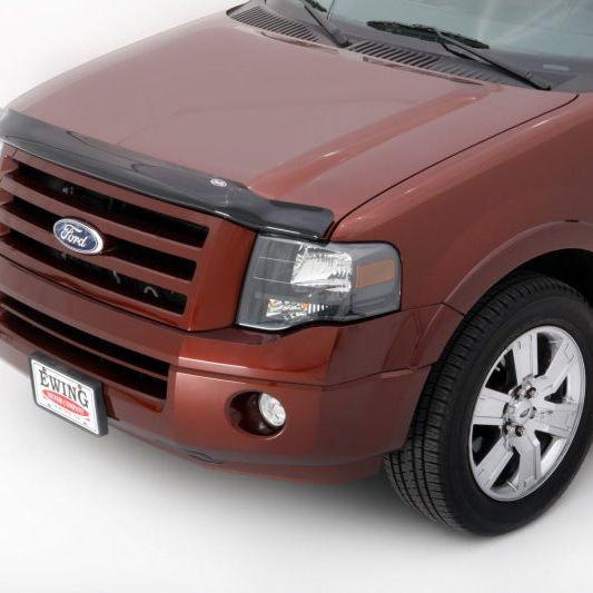 AVS 07-17 Ford Expedition Bugflector Medium Profile Hood Shield - Smoke