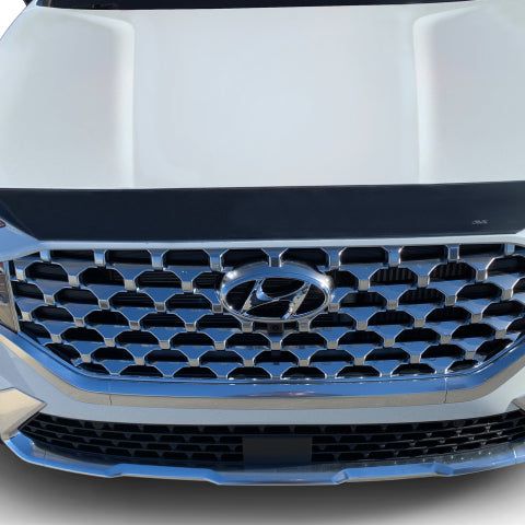 AVS 21-22 Hyundai Santa Fe Aeroskin Low Profile Hood Shield - Smoke