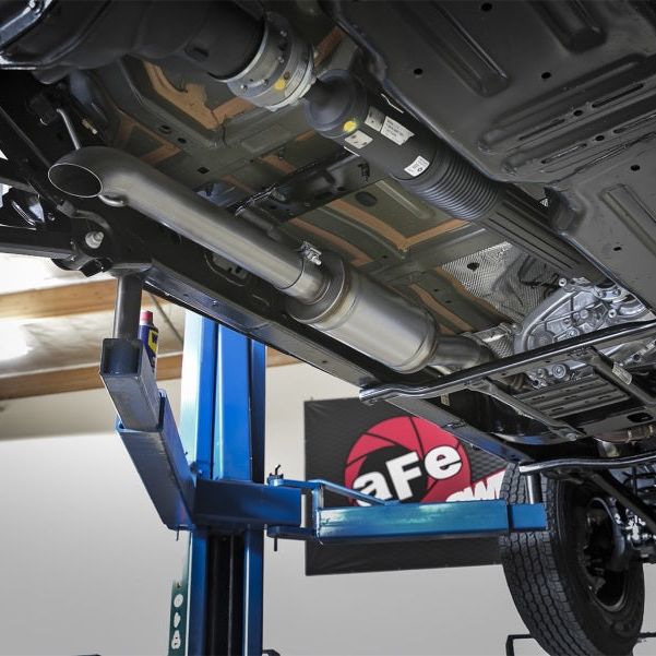 aFe Rock Duster 3in 409 SS Cat-Back Turn-Down Exhaust 2018+ Jeep Wrangler (JL) V6 3.6L-Catback-aFe-AFE49-48068-SMINKpower Performance Parts