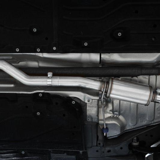 MBRP 2022+ Ford Maverick Aluminized Steel 4in OD Tip Single Side Exit 3in Cat Back Exhaust