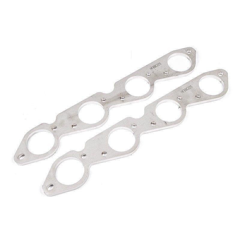 Stainless Works Big Block Chevy Round Port Header 304SS Exhaust Flanges 2-1/4in Primaries-Flanges-Stainless Works-SSWHFBBC225-SMINKpower Performance Parts