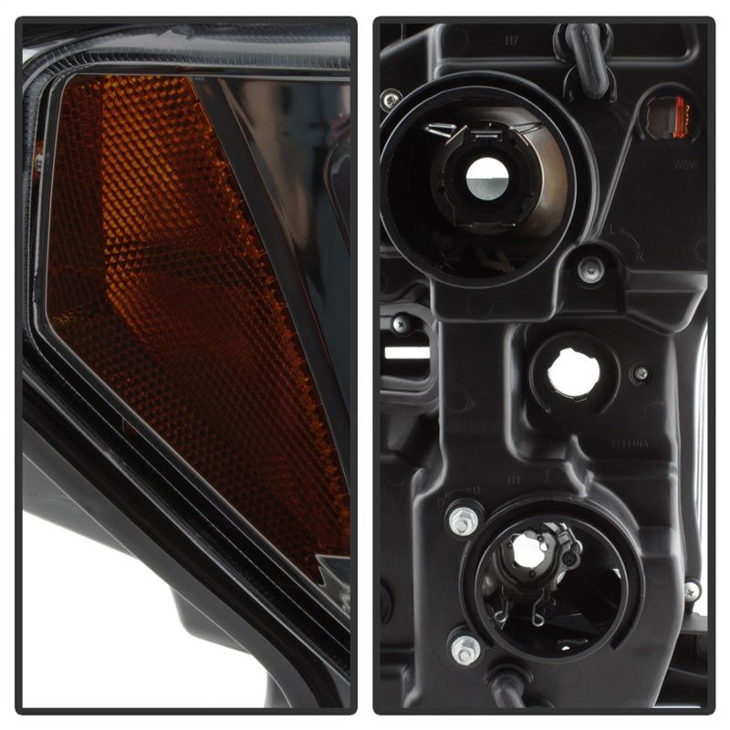 Spyder Ford F150 2015-2017 Projector Headlights - Light Bar DRL LED - Smoke PRO-YD-FF15015-LBDRL-SM-Headlights-SPYDER-SPY5083678-SMINKpower Performance Parts