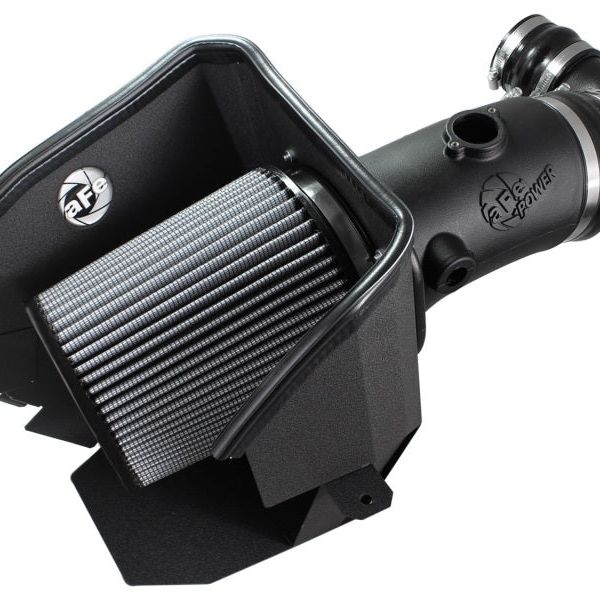 aFe MagnumFORCE Stage-2 Pro DRY S Air Intake System Ford Diesel Trucks 08-10 V8-6.4L (td)-Cold Air Intakes-aFe-AFE51-41262-SMINKpower Performance Parts