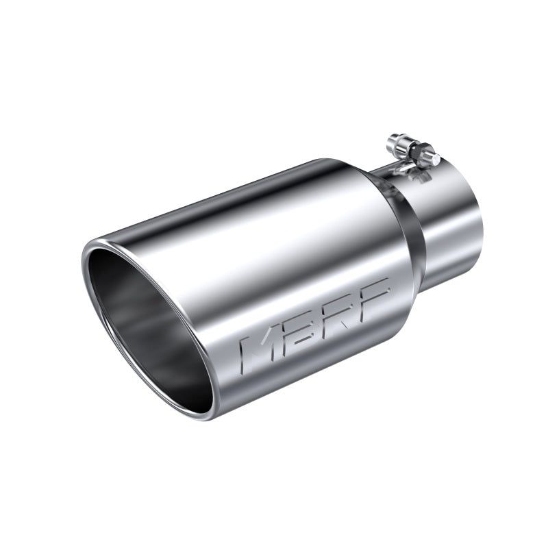 MBRP Universal Tip 6 O.D. Angled Rolled End 4 inlet 12 length-Steel Tubing-MBRP-MBRPT5073-SMINKpower Performance Parts