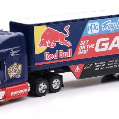 New Ray Toys Redbull TLD GASGAS Race Team Truck/ Scale - 1:32