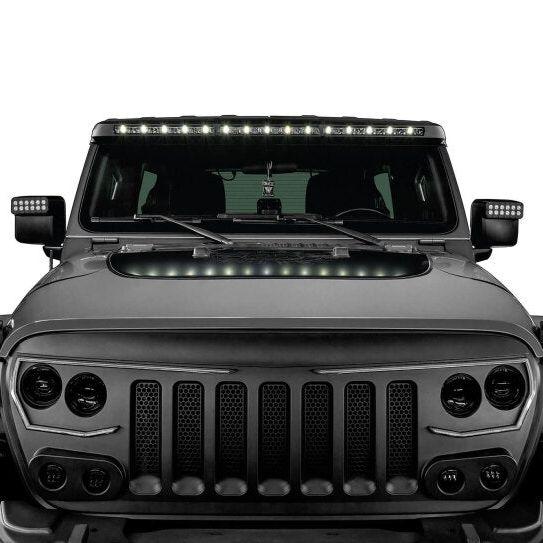 Oracle Jeep Wrangler JL/Gladiator JT Integrated Windhsiled LED Light Bar System