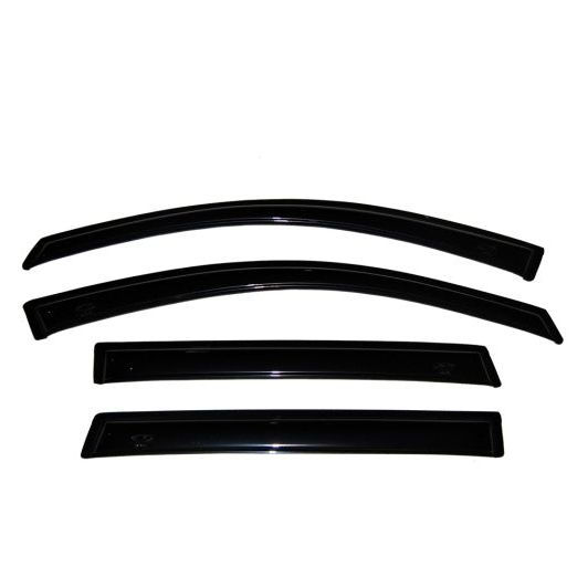 AVS 90-94 Lincoln Town Car Ventvisor In-Channel Window Deflectors - 4pc - Smoke