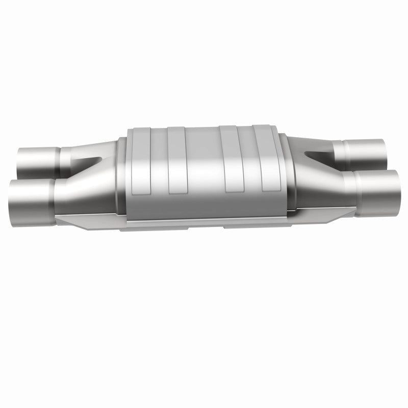 MagnaFlow Conv Universal 2 inch/2 inch D/D PC2 Rear-Catalytic Converter Universal-Magnaflow-MAG338008-SMINKpower Performance Parts