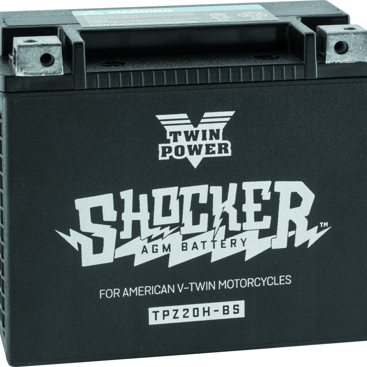 Twin Power YTX-20H Shocker Battery Replaces H-D 65991-82B 310 CCA