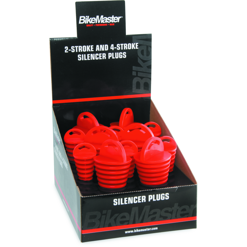 BikeMaster Exhaust Plug Display - 12pc.