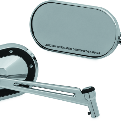 Kuryakyn Heavy Industry Mirrors Chrome/Black