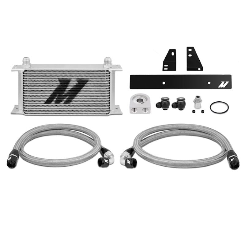 Mishimoto 09+ Nissan 370Z / 08+ Infiniti G37 (Coupe Only) Oil Cooler Kit-Oil Coolers-Mishimoto-MISMMOC-370Z-09-SMINKpower Performance Parts