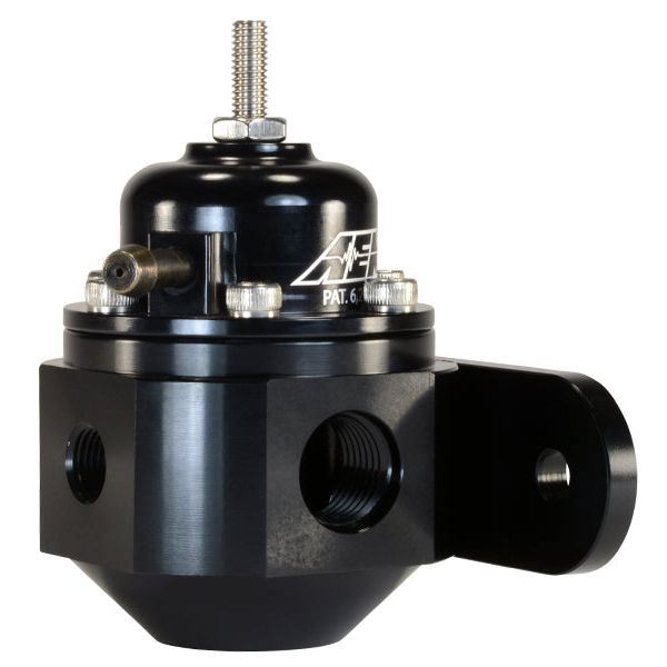 AEM Universal Black Adjustable Fuel Pressure Regulator-Fuel Pressure Regulators-AEM-AEM25-302BK-SMINKpower Performance Parts