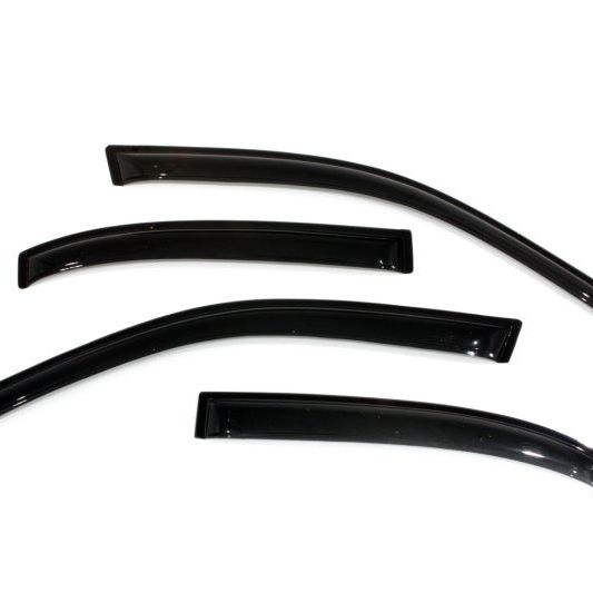 AVS 01-05 Honda Civic Ventvisor Outside Mount Window Deflectors 4pc - Smoke