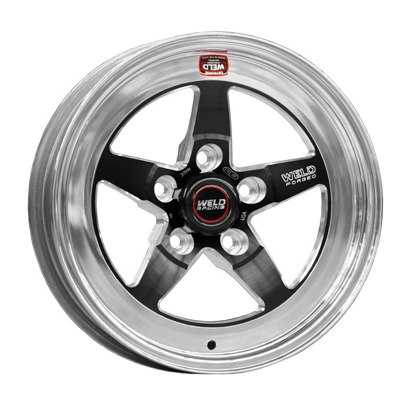 Weld S71 15x9 / 5x4.5 BP / 7.5in. BS Black Wheel (Low Pad) - Non-Beadlock-Wheels - Forged-Weld-WEL71LB-509A75A-SMINKpower Performance Parts