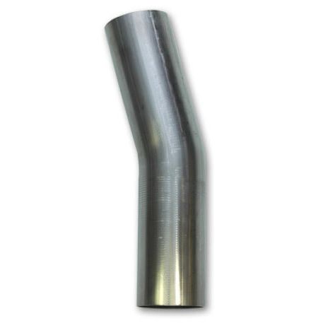 Vibrant 4in OD T304 SS 15 Deg Mandrel Bend 5in Leg Length (6in Centerline Radius)-Steel Tubing-Vibrant-VIB13134-SMINKpower Performance Parts