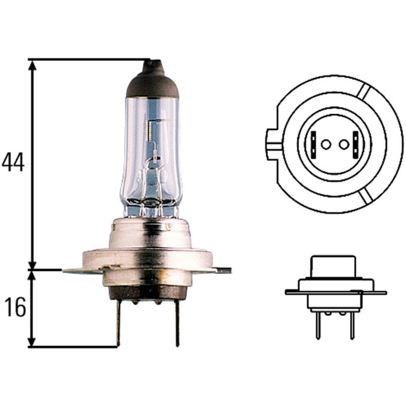 Hella Optilux H7 100W XB Extreme Blue Bulbs (Pair)-Bulbs-Hella-HELLAH71070307-SMINKpower Performance Parts