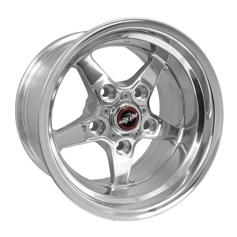 Race Star 92 Drag Star 17x7.00 5x5.50bc 4.25bs ET6 Direct Drill Polished Wheel