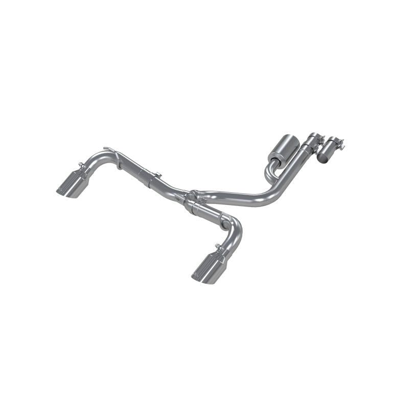 MBRP 2021+ Ford Bronco Sport (1.5L / 2.0L EcoBoost) 2.5in Res-Back Exhaust - Dual Rear - Alum. Steel-Catback-MBRP-MBRPS5207AL-SMINKpower Performance Parts