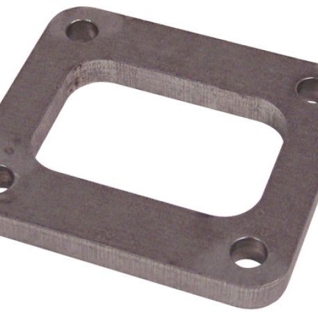 Vibrant T04 Turbo Inlet Flange (Rectangular Inlet) Mild Steel 1/2in Thick-Flanges-Vibrant-VIB14410-SMINKpower Performance Parts