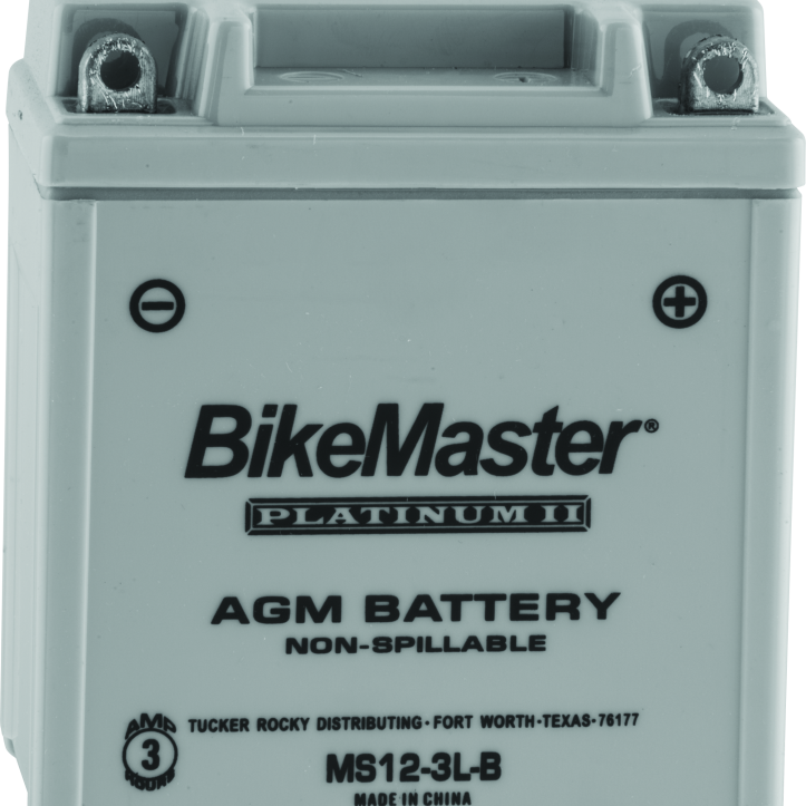 BikeMaster AGM Battery - MS12-3L-B